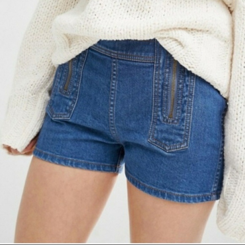 Free People Be Mine Zipper Short - Picture 3 of 8